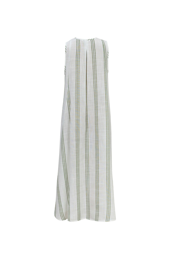 Gala Striped High-Low Sleeveless Blusa 554281 SAG