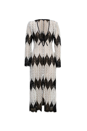 Elena Tie Front Maxi Salida Baño 570062 BOR