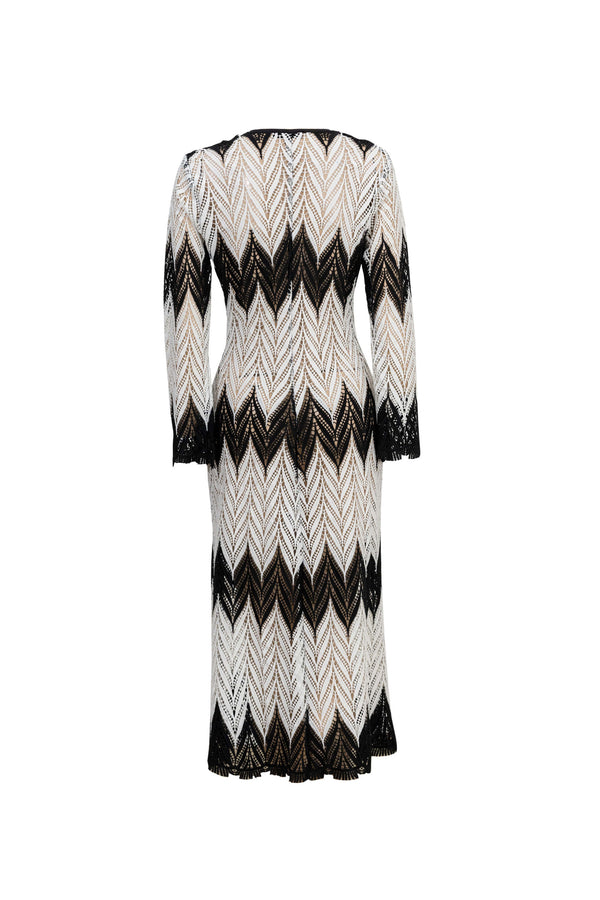 Elena Tie Front Maxi Salida Baño 570062 BOR