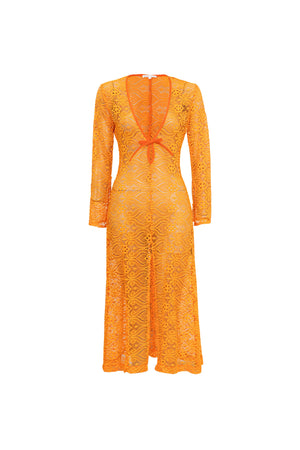 Elena Tie Front Maxi Salida Baño 570062 NAR