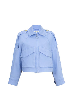 Victoria Utility Cropped Chamarra 700488 CIE