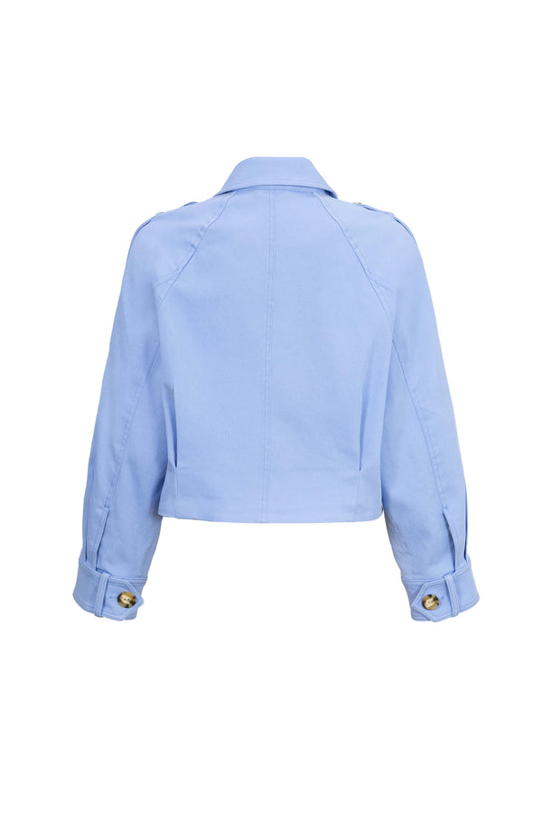 Victoria Utility Cropped Chamarra 700488 CIE