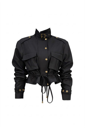 Cassandra Cropped Utility Jacket 700495 NEG