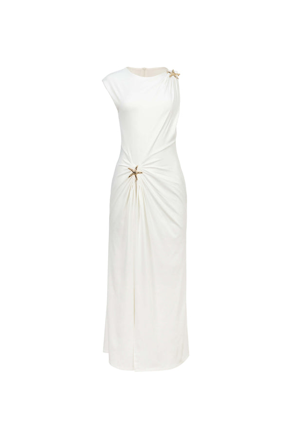 Esther Starfish Drape Vestido 723055 HUE