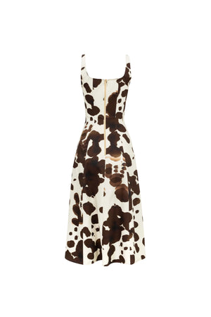 Brooke Cow Print Vestido