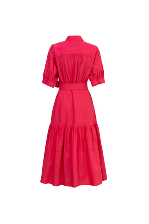 Gala One-Shoulder Cascade-Ruffle Maxi Vestido 723105 ROS