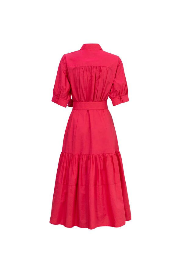 Gala One-Shoulder Cascade-Ruffle Maxi Vestido 723105 ROS