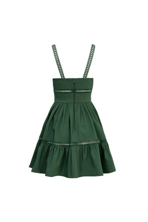 Alexa Ladder-Trim Cami Mini Vestido 723164MIL
