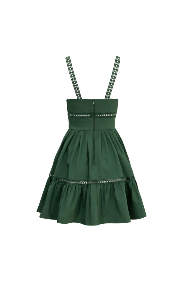 Alexa Ladder-Trim Cami Mini Vestido 723164MIL