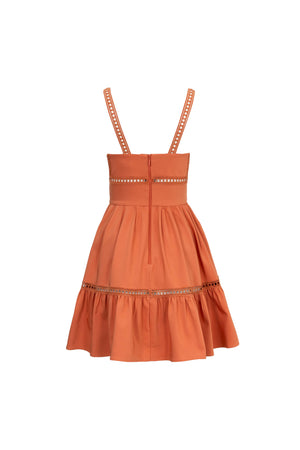Alexa Ladder-Trim Cami Mini Vestido 723164LAD