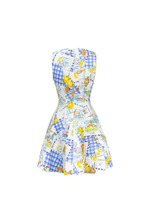 Julieta Sleeveless A-Line Dress