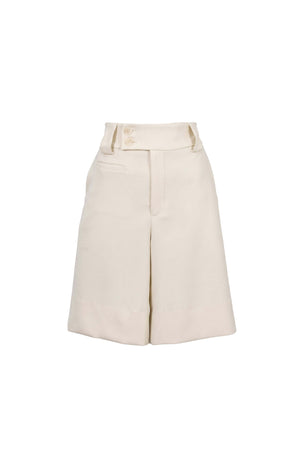 Antonia Asymmetric-Closure High-Waist Bermudas 731137 MAN