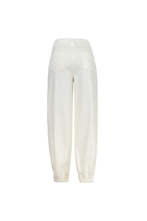 Emma Elastic-Cuff High-Waisted Pantalón 731146HUE
