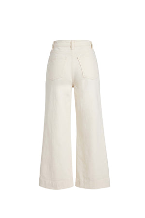 Renata High-Waist Wide-Leg Pantalón 731148 HUE