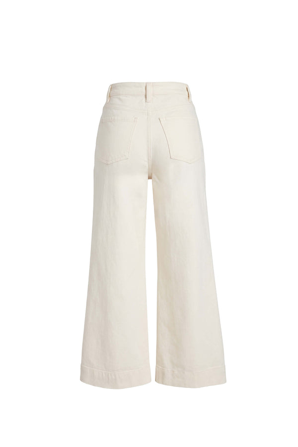 Renata High-Waist Wide-Leg Pantalón 731148 HUE