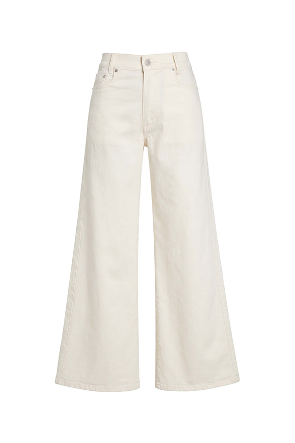 Adelina High-Waist Wide-Leg Pantalón 731151 HUE