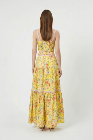 Taormina Tiered Maxi Skirt