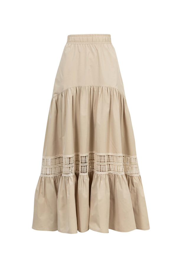 Valeria Tiered Maxi Falda