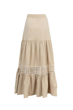 Valeria Tiered Maxi Falda