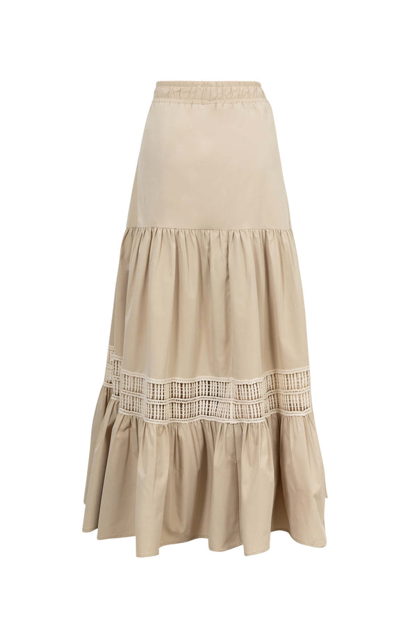Valeria Tiered Maxi Falda