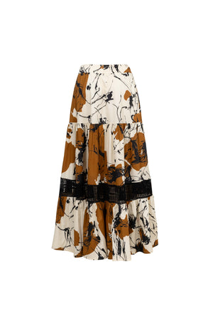 Valeria Tiered Maxi Falda