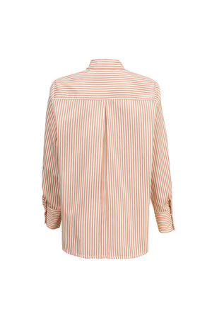 Berenice Ruffle-Neck Pintuck Blusa 752942