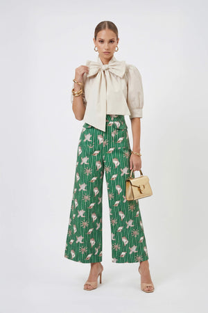 Diana Wide-Leg High-Waist Pantalón 731159