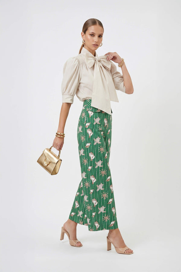 Diana Wide-Leg High-Waist Pantalón 731159