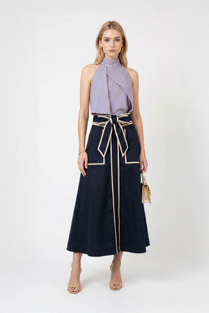 Cassandra Halter Layered Top