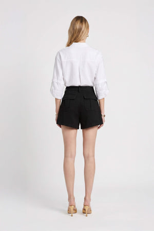 Amira Keyhole High-Neck Blusa 752964 HUE
