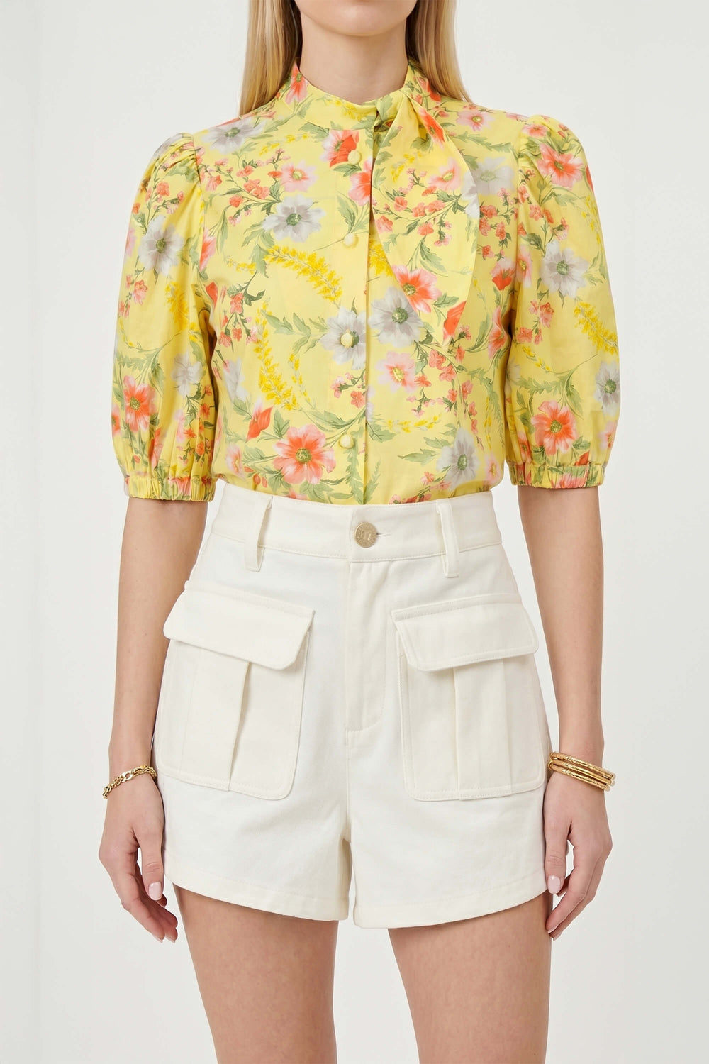 Mia High-Waist Cargo Shorts 731145