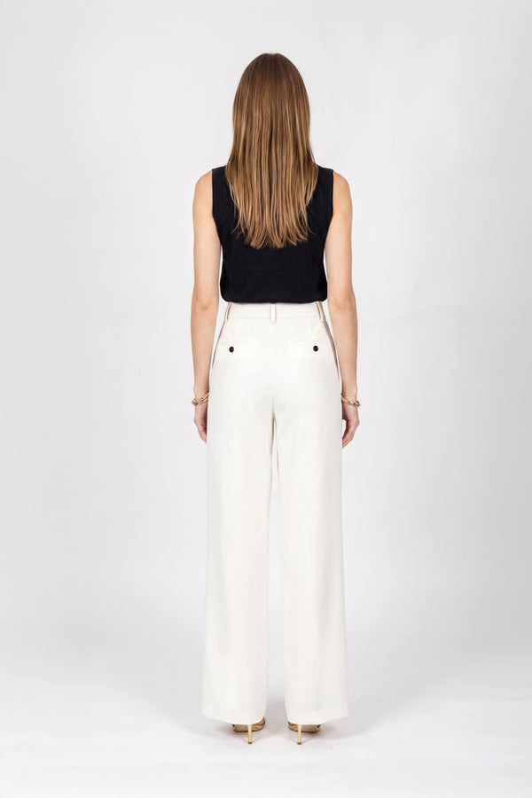 *Olimpia Sleeveless Tie Detail Blusa (Solo Blusa) 850110 NEG