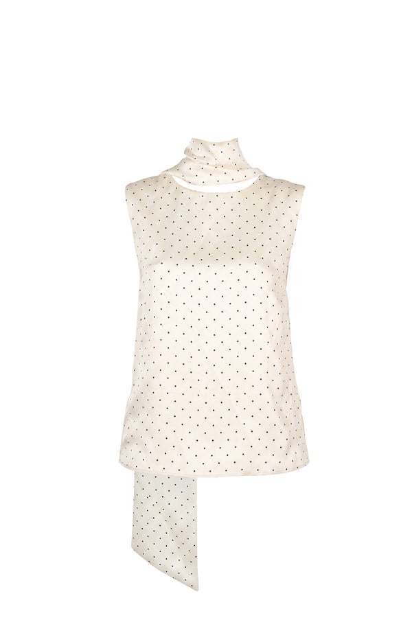 Victoria Polka Dot Scarf Blusa (Solo Blusa) 850162 IVO