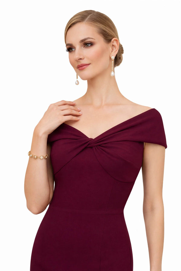 Addison Off - the - Shoulder Vestido - Reina Diaz