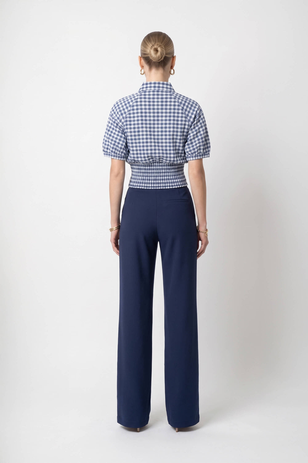 Alannia Straight-Leg Pantalón 532005 MAR - Reina Diaz