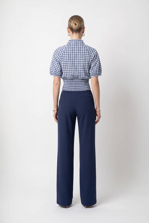 Alannia Straight-Leg Pantalón 532005 MAR - Reina Diaz