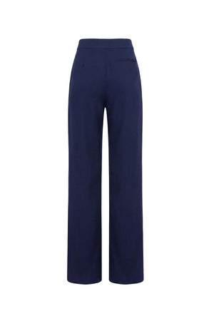 Alannia Straight-Leg Pantalón 532005 MAR - Reina Diaz