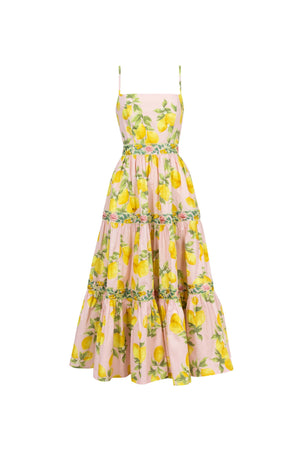 Alessia Strappy Tiered Maxi Dress - Reina Diaz