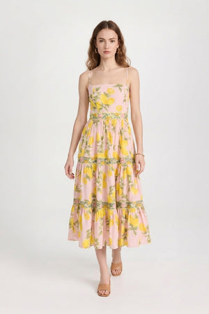 Alessia Strappy Tiered Maxi Dress - Reina Diaz