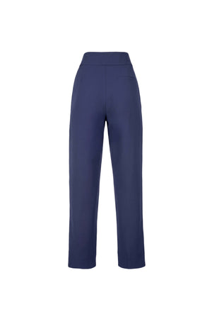 Alexa High-Waist Button Straight Pants 532163 MAR - Reina Diaz