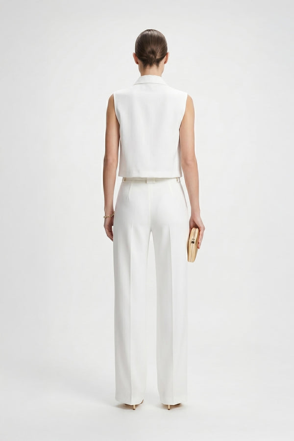 Alexa Sleeveless Utility Pocket Vest - Reina Diaz