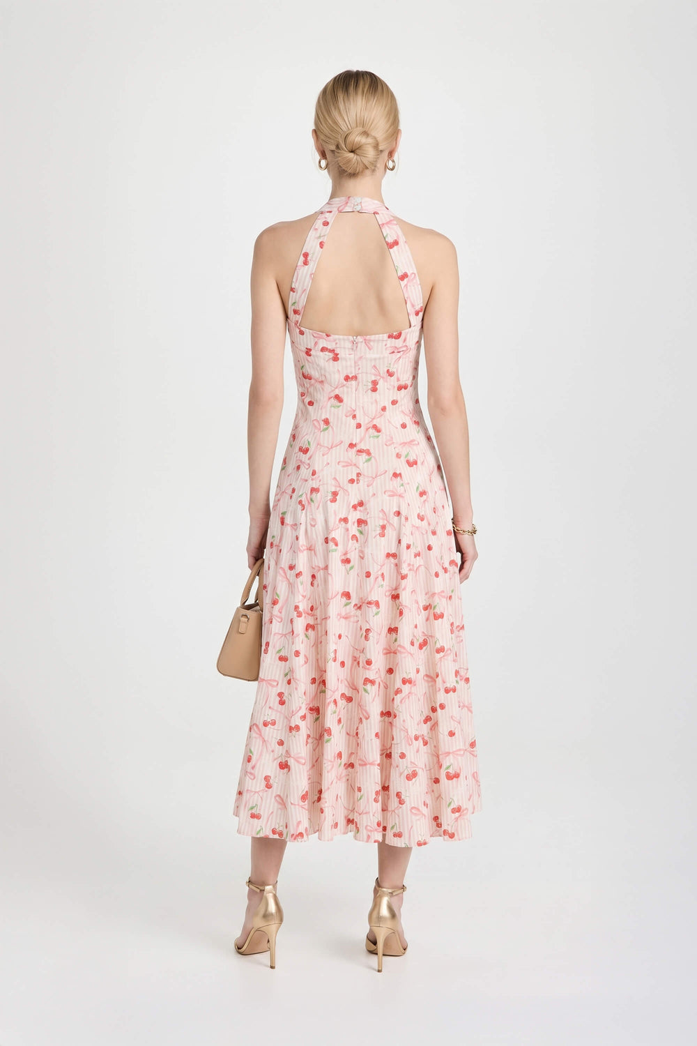 Amelie Halter Midi Dress 723131 EST - Reina Diaz