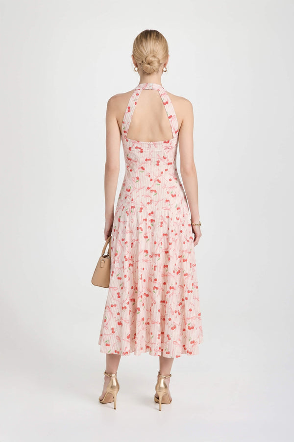 Amelie Halter Midi Dress 723131 EST - Reina Diaz