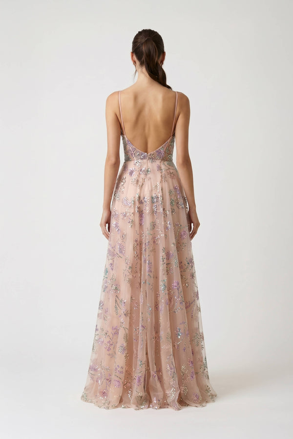 Amira Sweetheart A-Line Vestido Fiesta - Reina Diaz