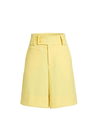 Antonia Asymmetric-Closure High-Waist Bermudas 731137 PAJ - Reina Diaz