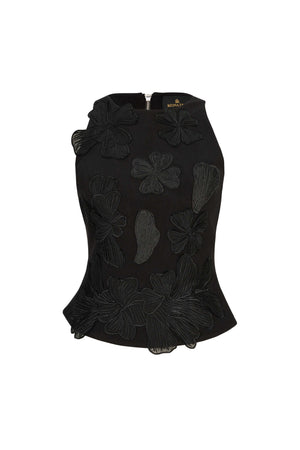 Aria 3D Floral Saco - Reina Diaz