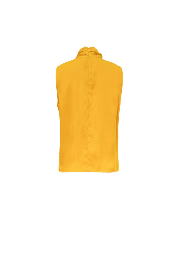 Atenas Oversize Bow - Neck Cotton Blusa - Reina Diaz
