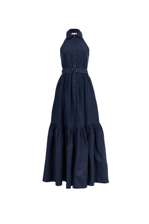 Aurelia Halter Maxi Vestido - Reina Diaz