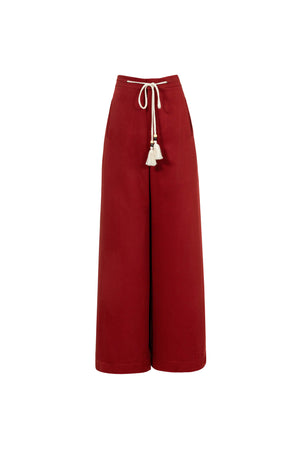 Azucena Striped Wide - Leg Pants - Reina Diaz