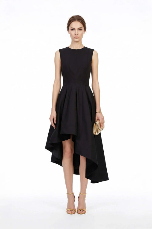 Beatriz Asymmetric High - Low Vestido - Reina Diaz